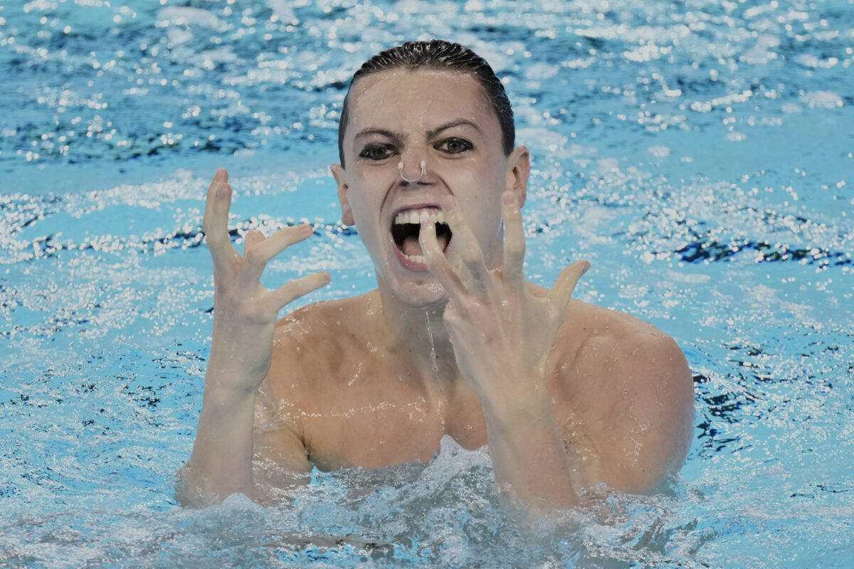 European Swimming Championships: Pelati wins silver in the men’s synchronised swimming solo free routine