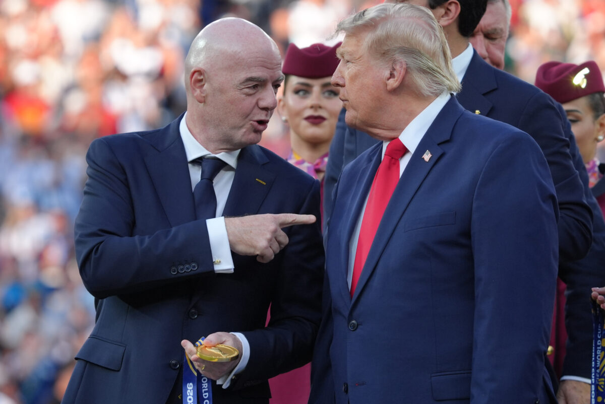 Fifa, media: Infantino asked Trump for help to remain in office Fifa, media: Infantino asked Trump for help to remain in office