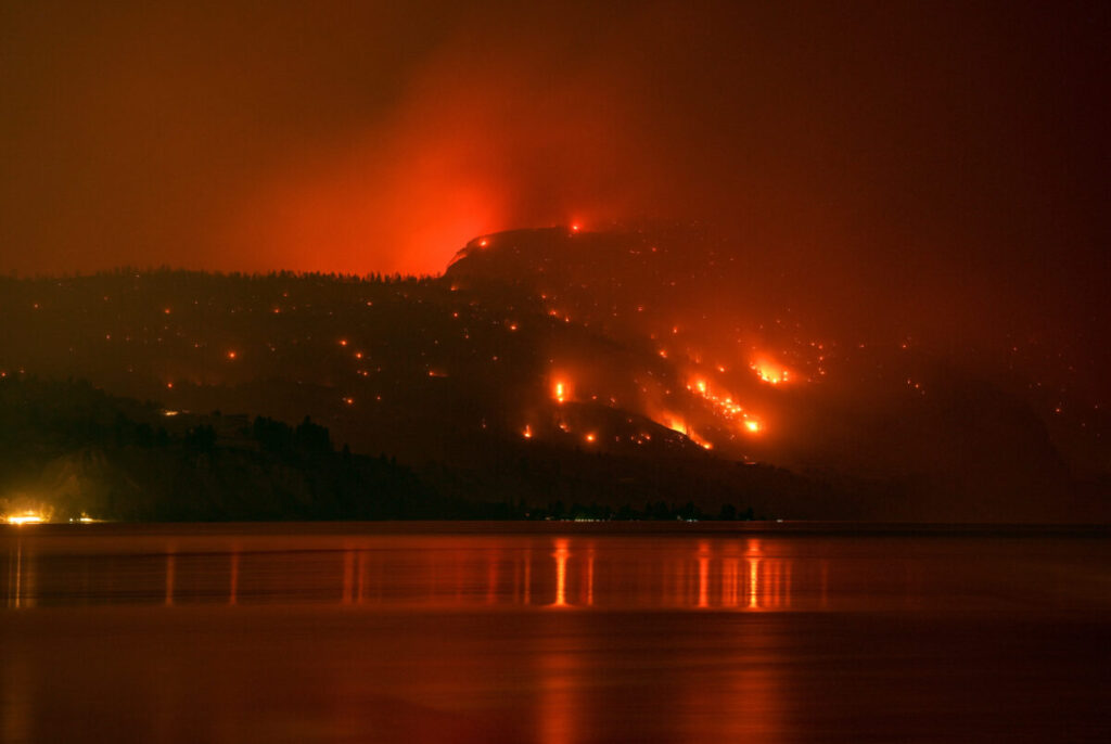 Canada: Wildfires in British Columbia, 20,000 people evacuated