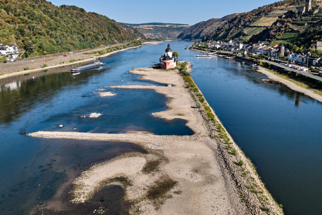 Germany: drought alert, Rhine heading for record low levels