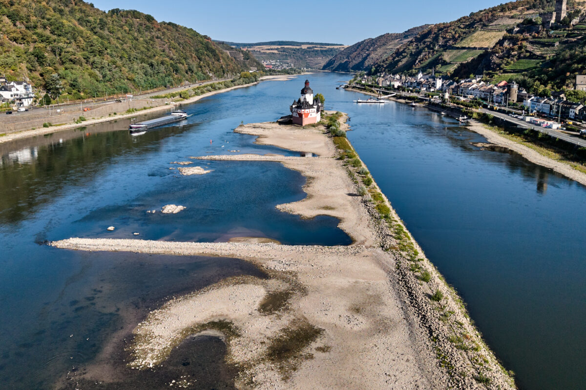Germany: drought alert, Rhine heading for record low levels Germany: drought alert, Rhine heading for record low levels