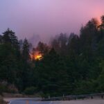 US: Wildfires in California and on the border with Nevada; parks closed