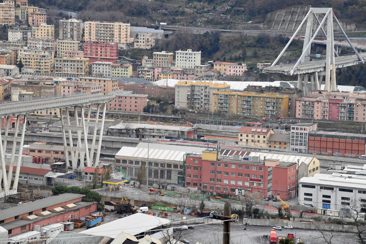 Morandi Bridge: At 11:36 a.m., church bells and ship sirens mark the anniversary of the disaster