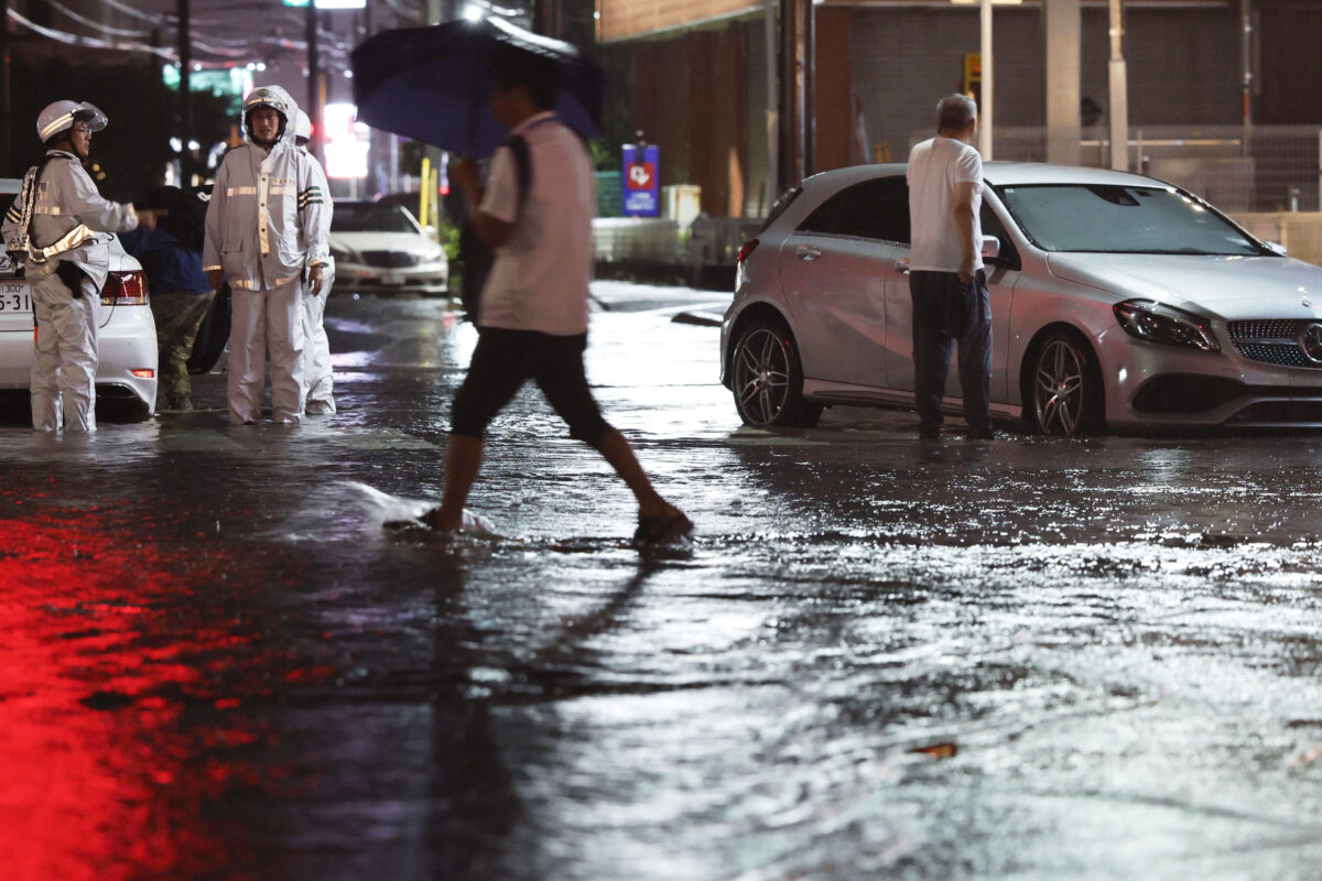 Japan: Torrential Rains Near Tokyo; Death Toll Rises to 5, 30 Injured Japan: Torrential Rains Near Tokyo; Death Toll Rises to 5, 30 Injured