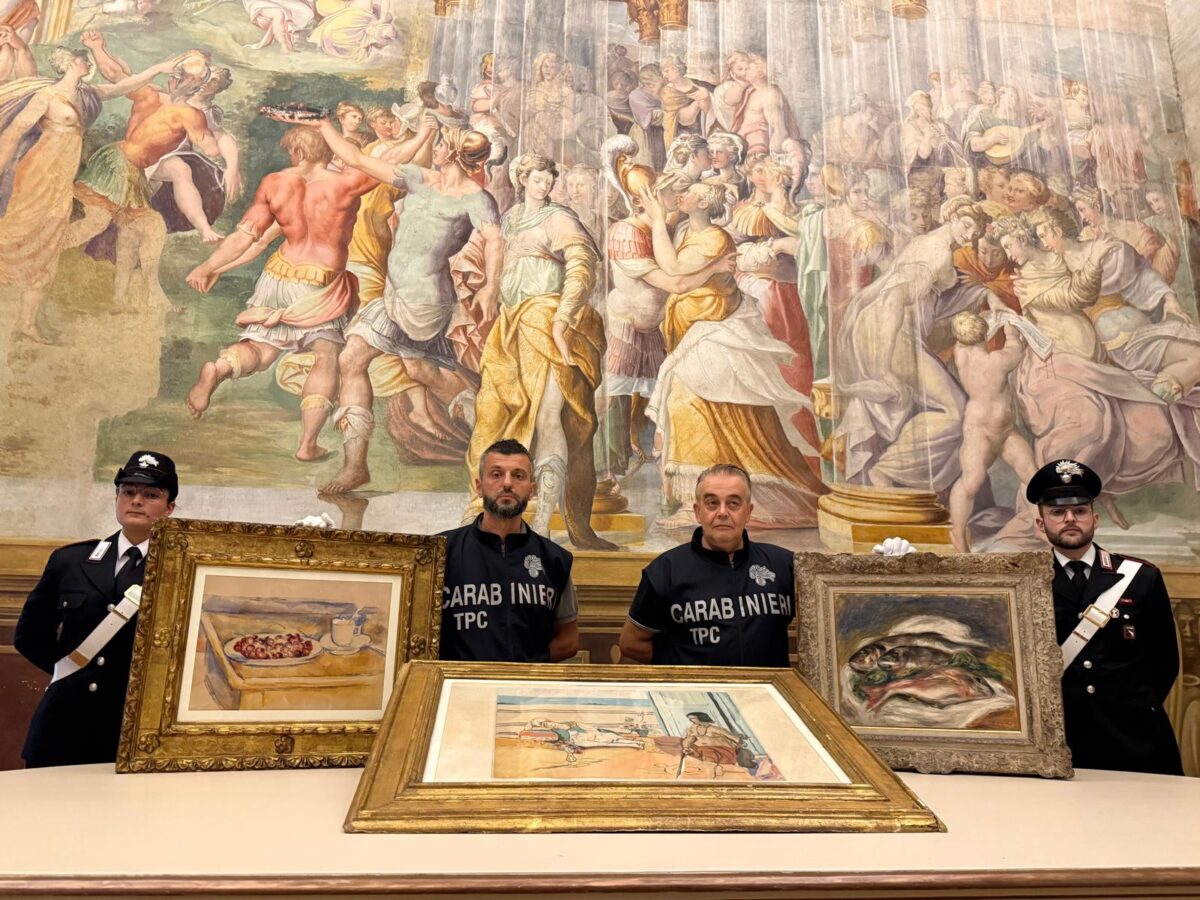 Parma: Three Stolen Paintings by Cézanne, Matisse, and Renoir Recovered Parma: Three Stolen Paintings by Cézanne, Matisse, and Renoir Recovered