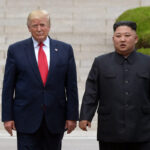 North Korea: Trump posts photo with Kim Jong Un: ‘We get on very well’