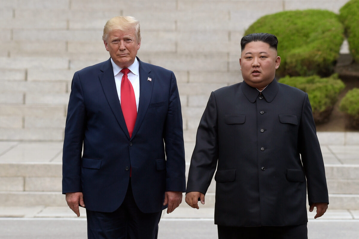 North Korea: Trump posts photo with Kim Jong Un: ‘We get on very well’