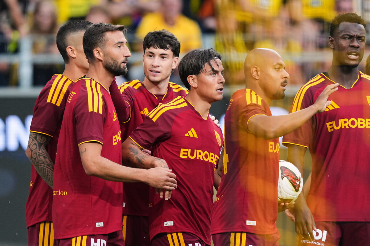 Football: Roma draw 2-2 in a friendly against Dortmund; Dybala and Cristante on the scoresheet Football: Roma draw 2-2 in a friendly against Dortmund; Dybala and Cristante on the scoresheet
