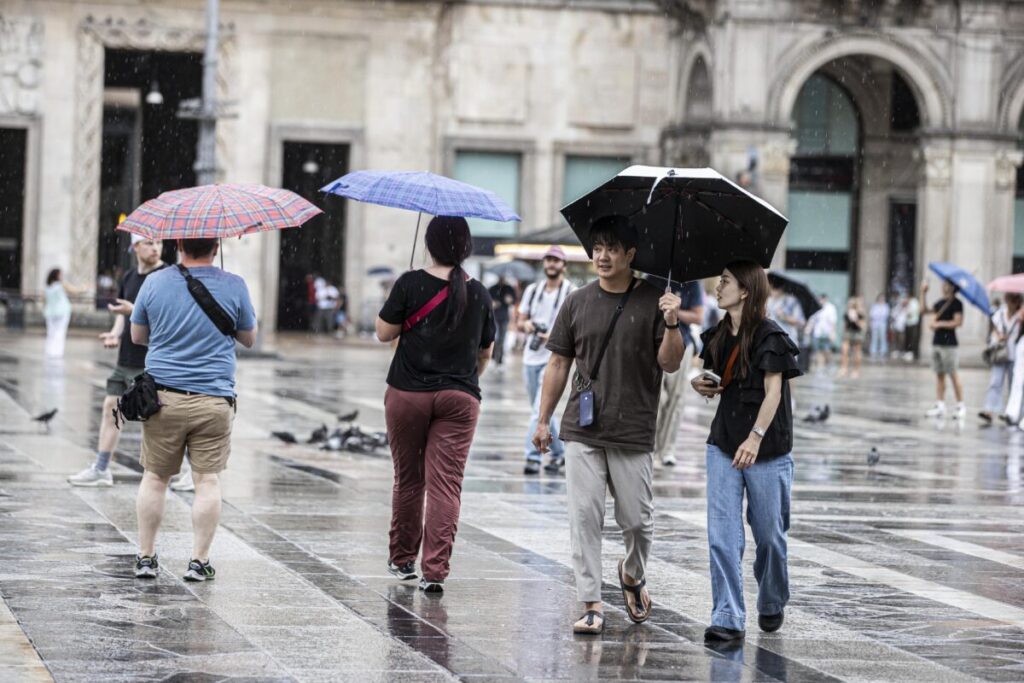 Bad weather: yellow alert in Milan due to the risk of thunderstorms until tomorrow