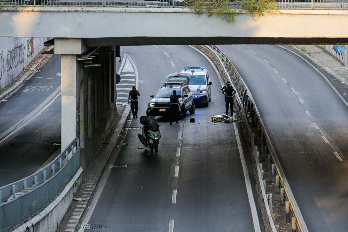 Rome: serious accident on Corso d’Italia – 47-year-old motorcyclist killed