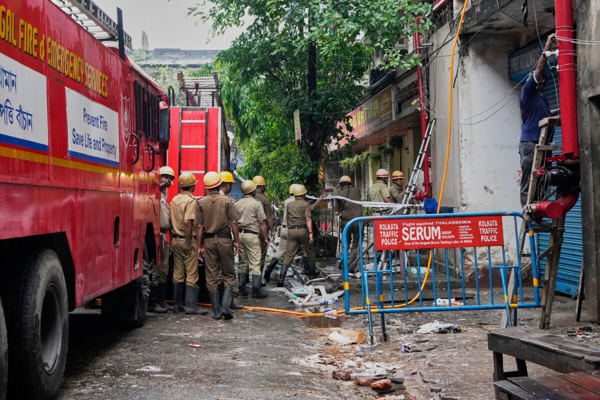India: Fire at a hotel in Kolkata, at least 9 dead