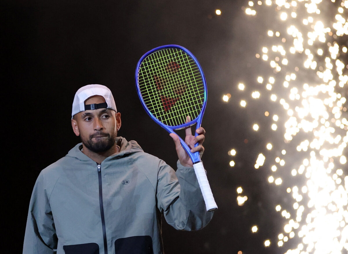 Tennis: Kyrgios tests positive for cocaine and is provisionally suspended