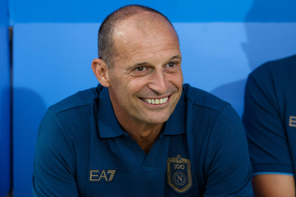 Napoli, Allegri: ‘I’m excited about my debut; the squad is strong, but the club is keeping a close eye on the transfer market’