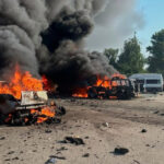Ukraine: 5 killed in Russian drone attack on a shopping centre in Kryvyi Rih
