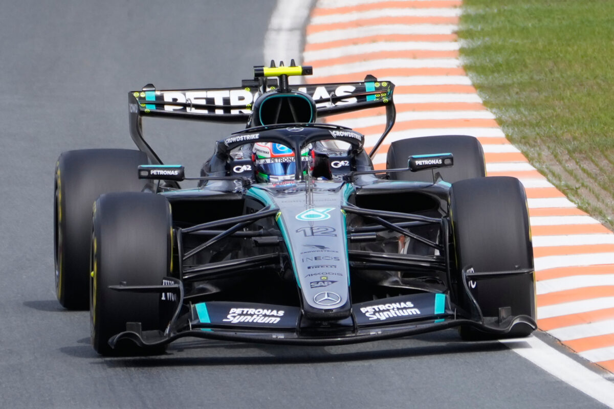 F1: Dutch Grand Prix – Antonelli fastest in free practice, Hamilton fourth