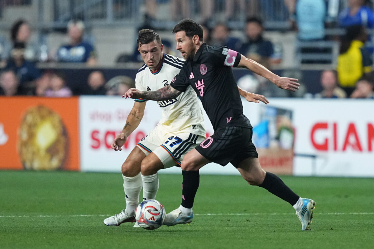 MLS: Messi fined for hitting opponent during Miami-Philadelphia match