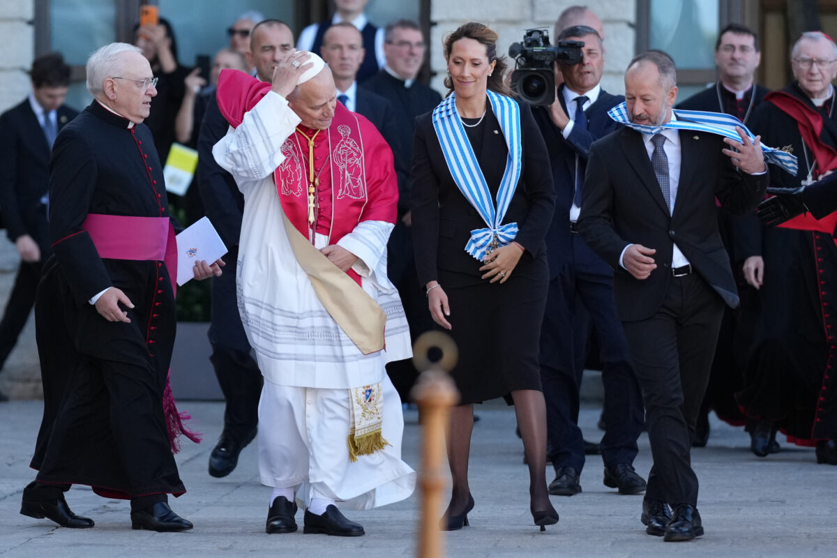 Pope: “There is no true freedom without respect for the dignity of the human person”