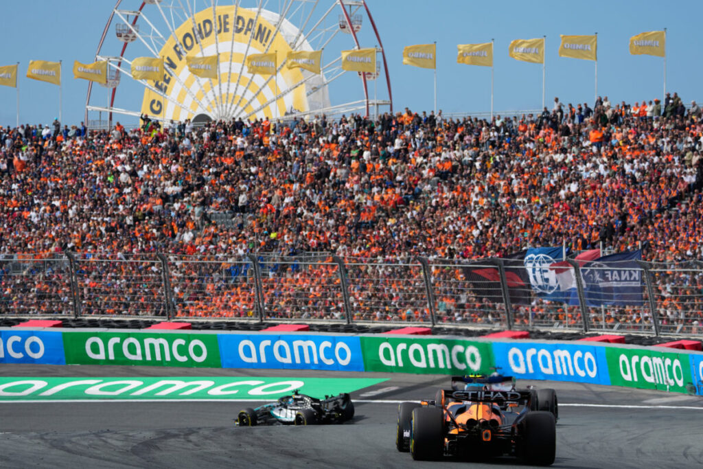 F1, Dutch GP: Norris on pole. Hamilton fifth and Leclerc sixth