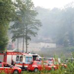 Frosinone: Roof of block of flats collapses in Cassino following explosion; two people seriously burnt