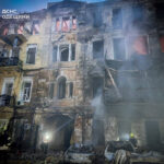 Ukraine: Russian attack on Odessa; two supermarkets on fire