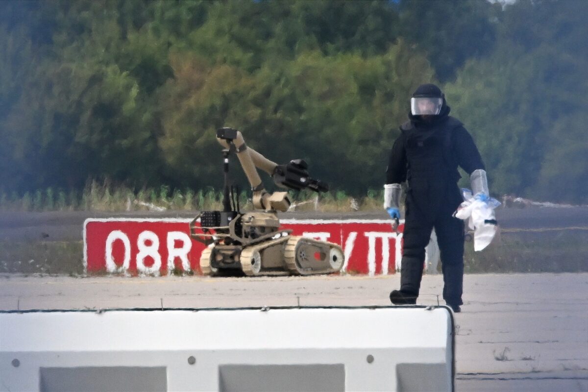 Germany, media: third drone and explosives found near Leipzig airport