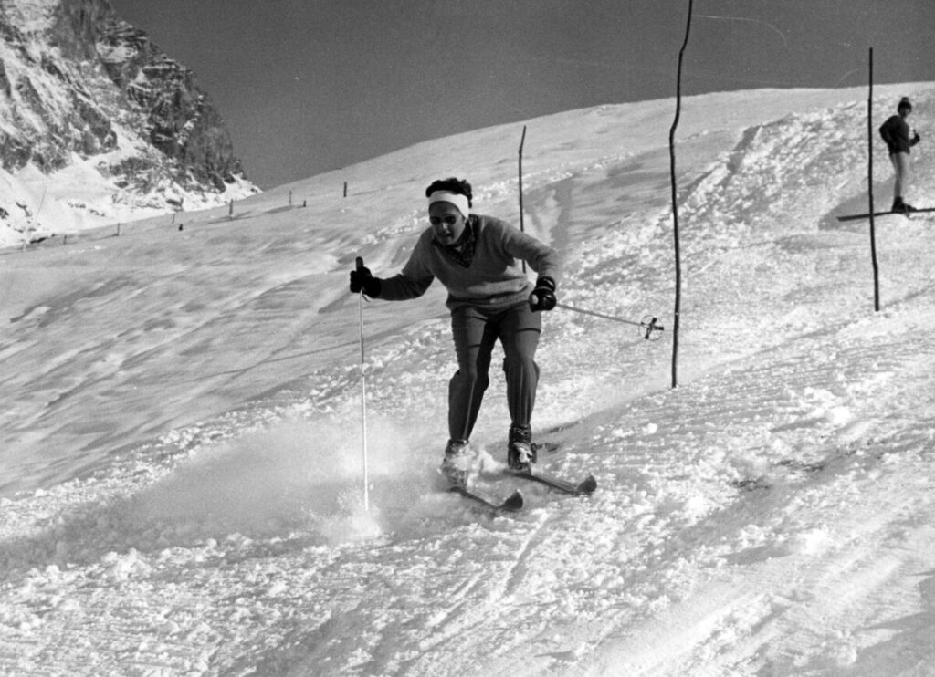 Farewell to Carla Marchelli, the former Italian skiing champion, who was 91 years old