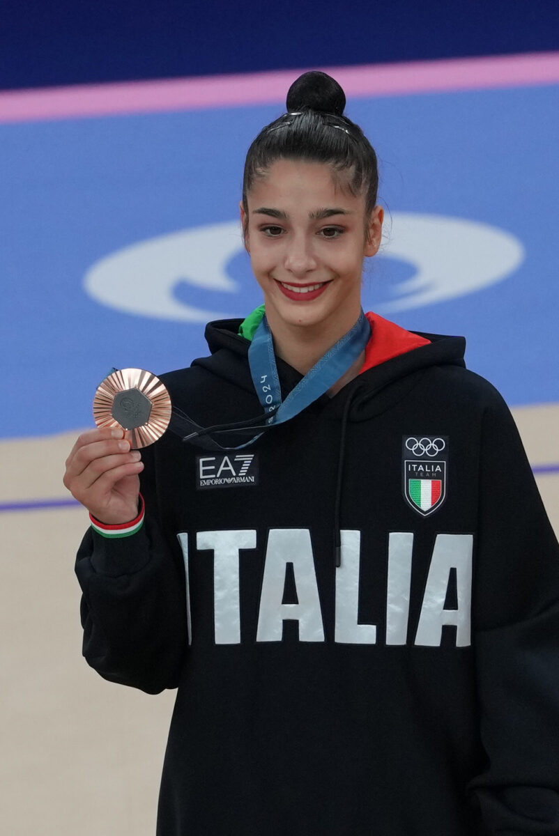 Gymnast Sofia Raffaeli has had an accident: she needed to be hospitalised briefly, but she is fine