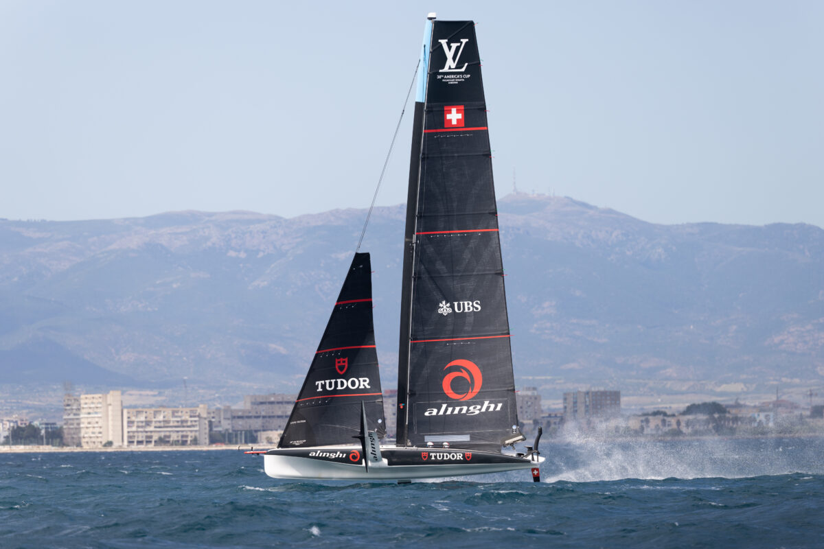 America’s Cup: Alinghi takes to the water in Naples ahead of September regatta America’s Cup: Alinghi takes to the water in Naples ahead of September regatta