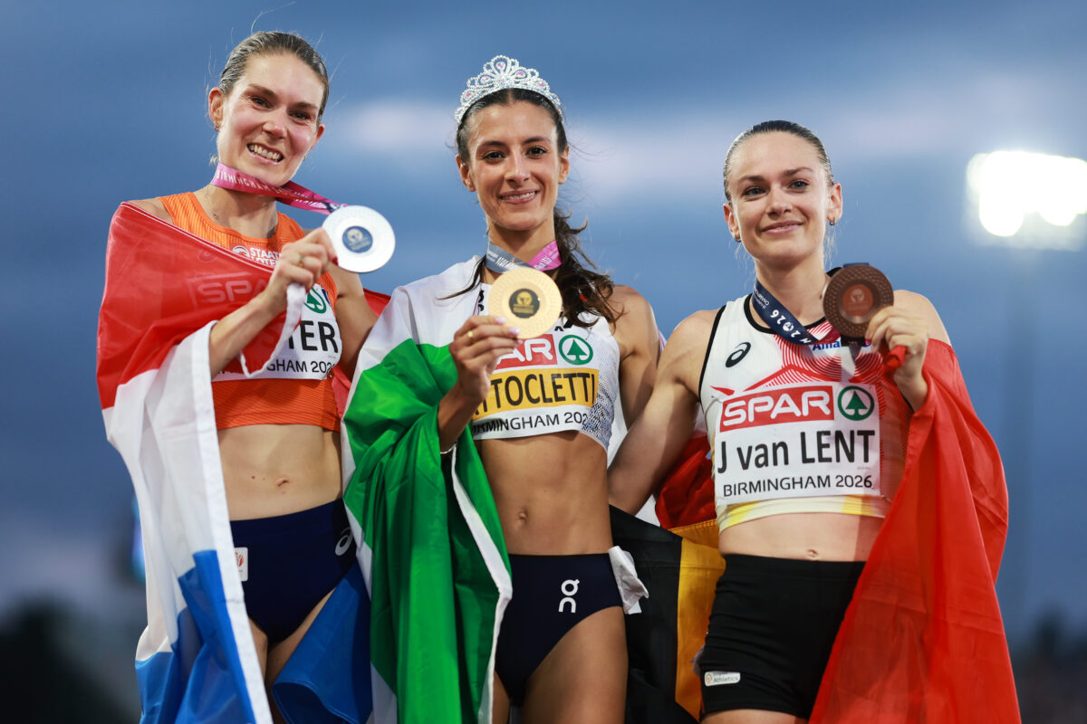 Athletics: Battocletti sets the Italian record in the 1,500 metres Athletics: Battocletti sets the Italian record in the 1,500 metres