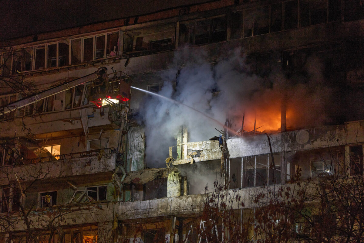 Ukraine: Russian attack on railway depot in Kyiv leaves 7 dead