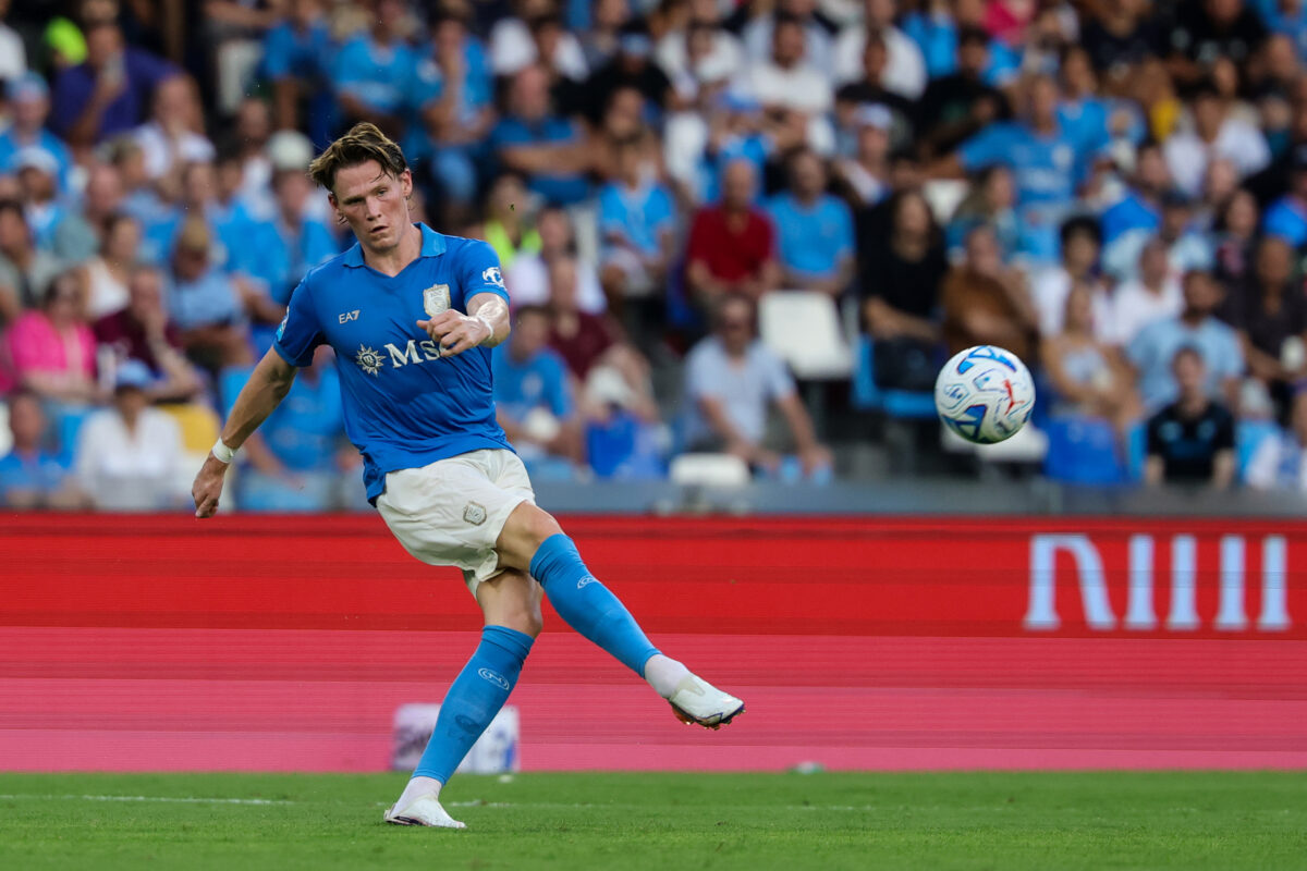 Naples: McTominay has a mild, benign arrhythmia; he will return after the international break