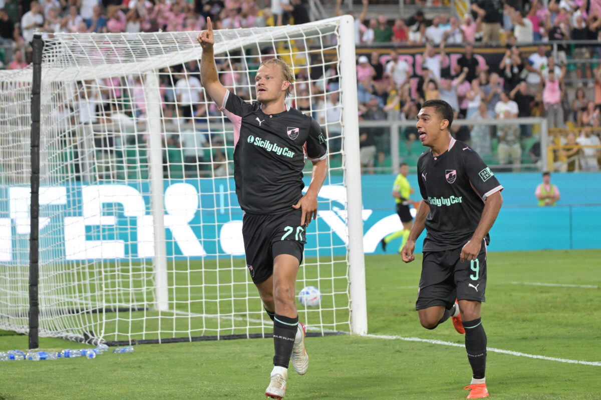 Coppa Italia: Palermo through to the last 16 after beating Mantova 5-2, with Pohjanpalo in superb form