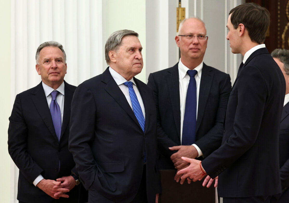 Ukraine: Witkoff and Kushner arrive in Moscow