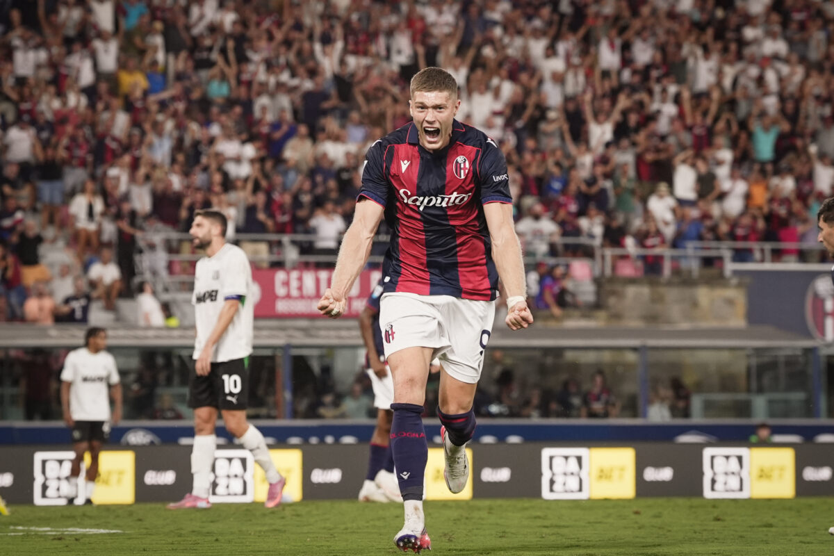 Serie A: Bologna v Sassuolo 2–2