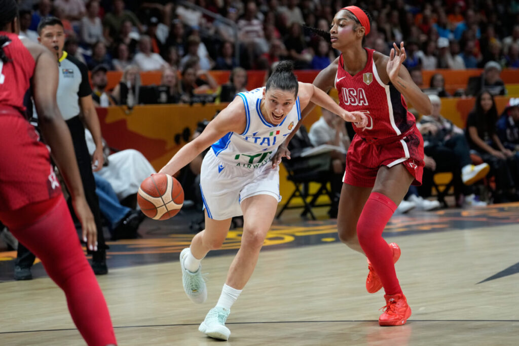 Basketball: Women’s World Cup – Italy come close to an upset against the USA, but the Azzurre lose 55–52