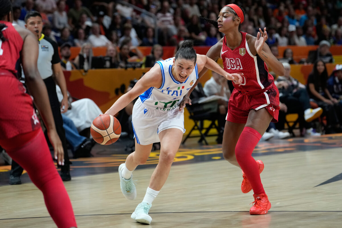 Basketball: Women’s World Cup – Italy come close to an upset against the USA, but the Azzurre lose 55–52 Basketball: Women’s World Cup – Italy come close to an upset against the USA, but the Azzurre lose 55–52