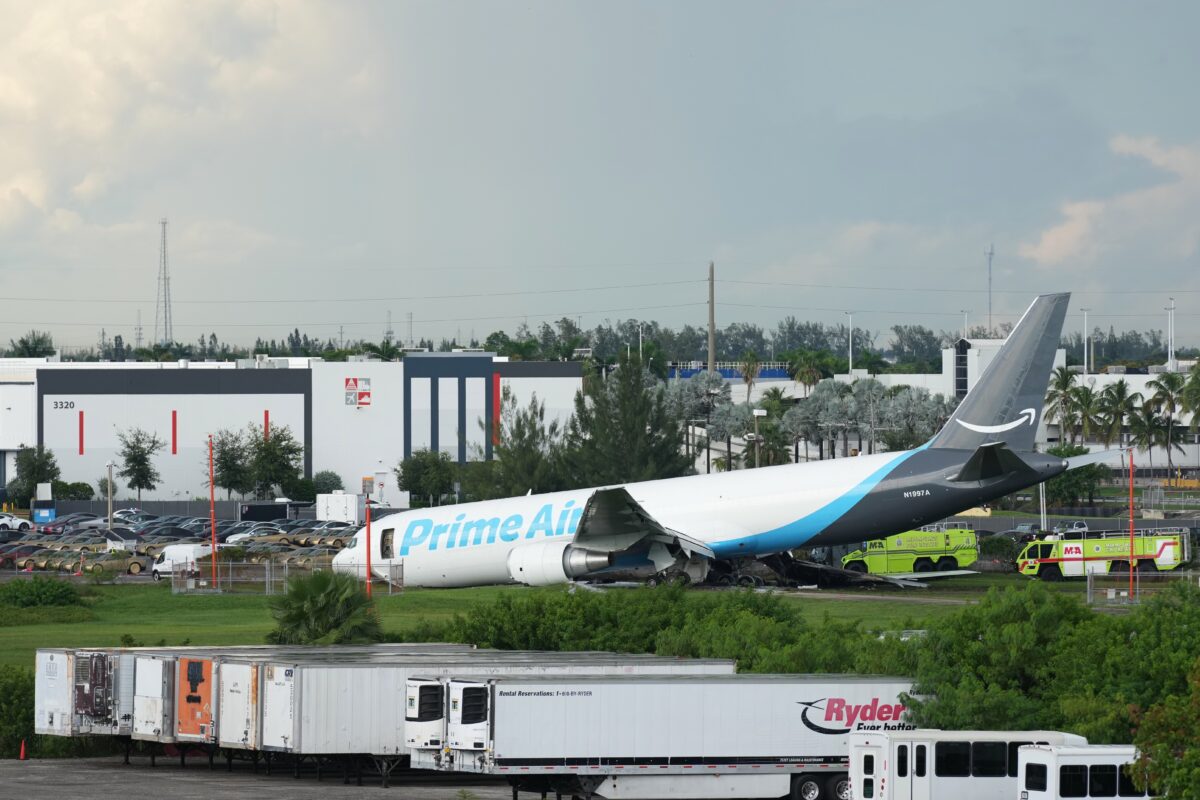 US: Amazon cargo plane crashes in Miami, at least 5 dead