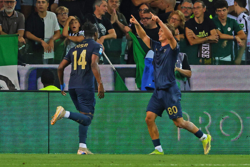 Football, Serie A: Udinese v Lazio 1-2