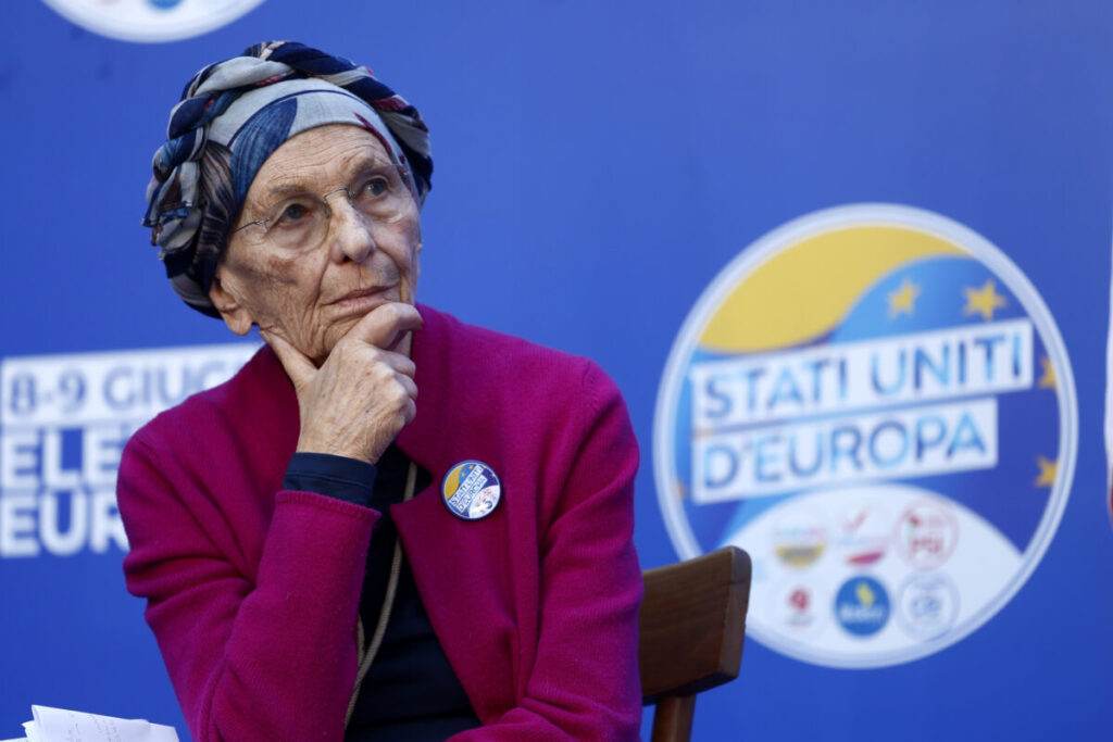 Emma Bonino is due to be discharged from intensive care on Thursday
