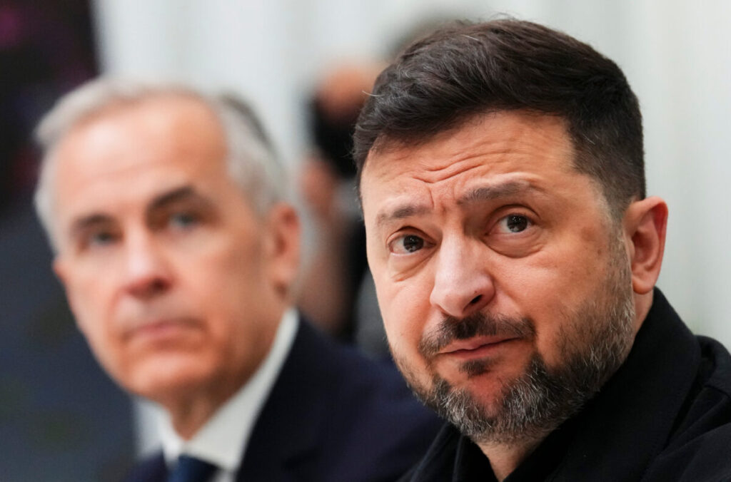 Ukraine: Zelensky in Canada to meet Carney, focus on air defence