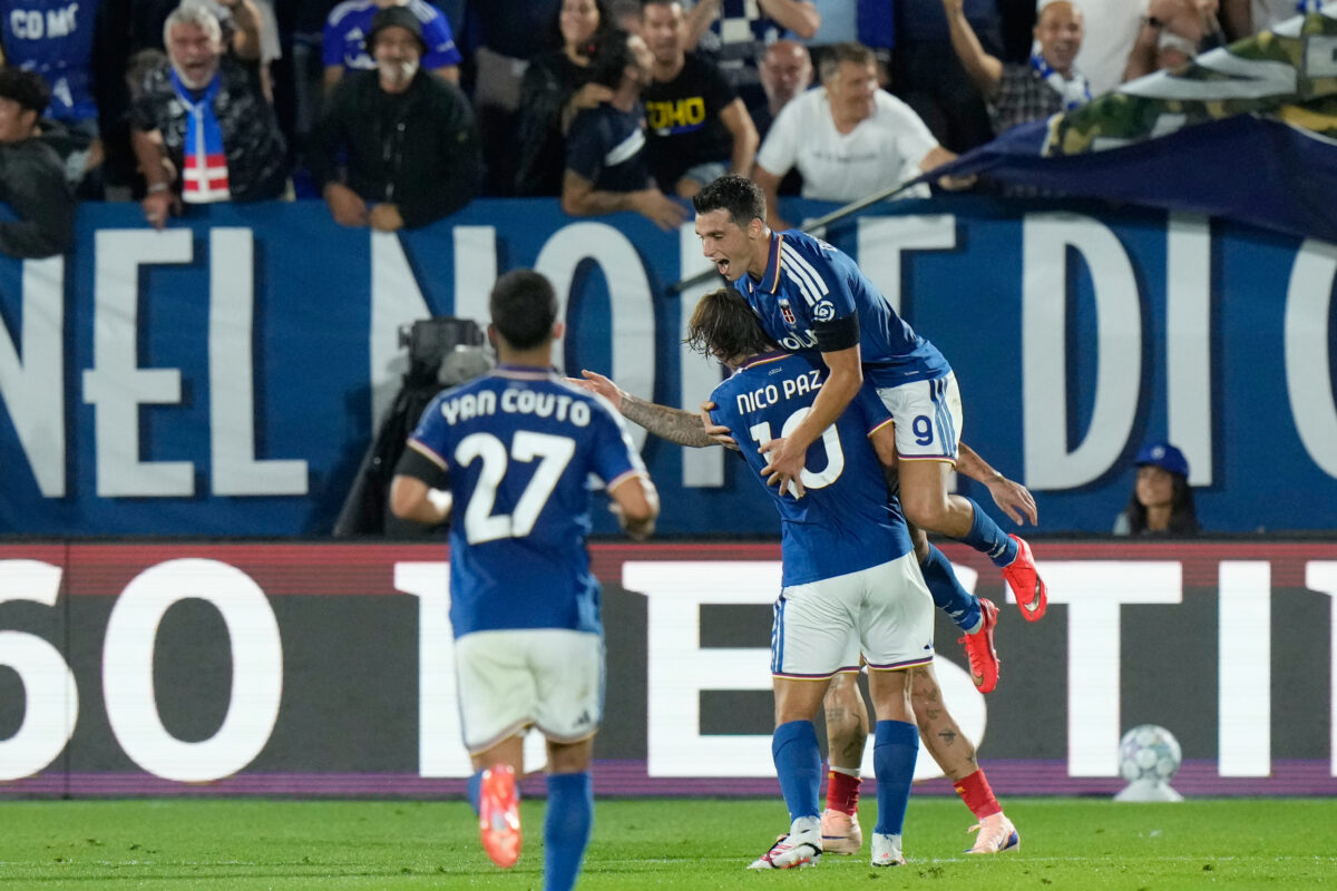 Champions League, Como-Leipzig 4-1 Champions League, Como-Leipzig 4-1