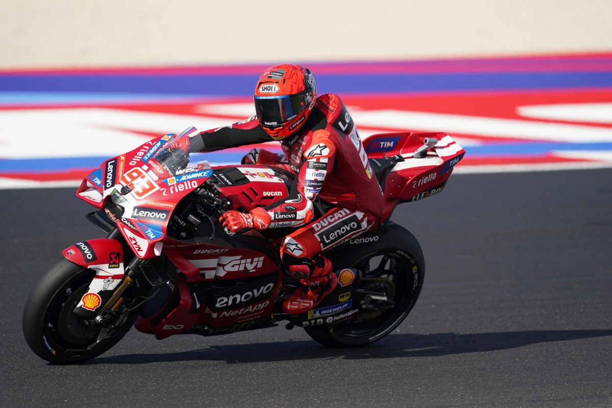 MotoGP: San Marino Grand Prix – Marquez wins the sprint ahead of Bezzecchi