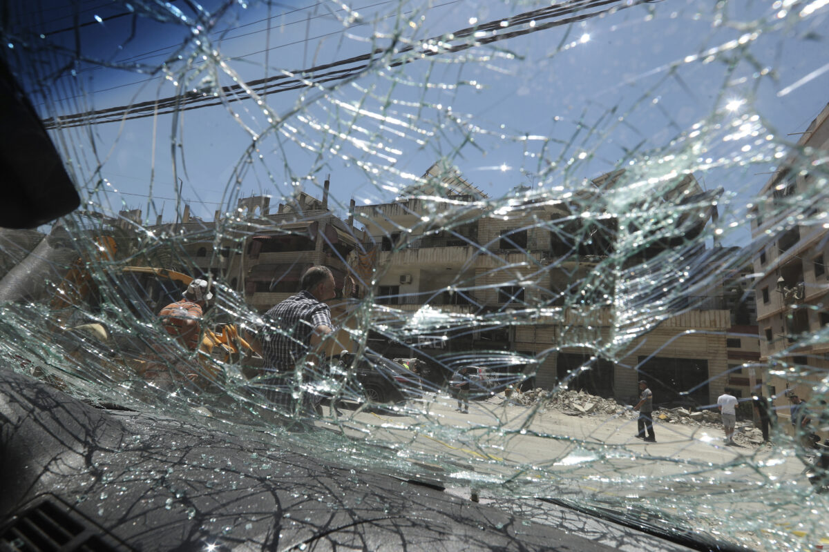 Lebanon: IDF bombs Nabatieh district