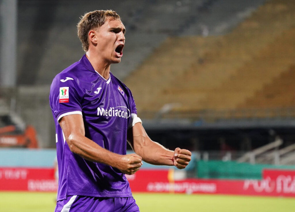 Football, Coppa Italia: Fiorentina 3–0 Pisa