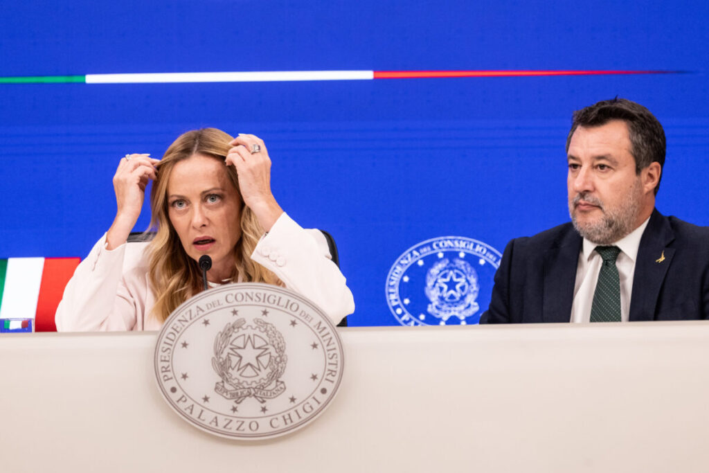 Russia, Meloni: “Salvini’s meeting with the ambassador? Diplomatic relations have not been severed”