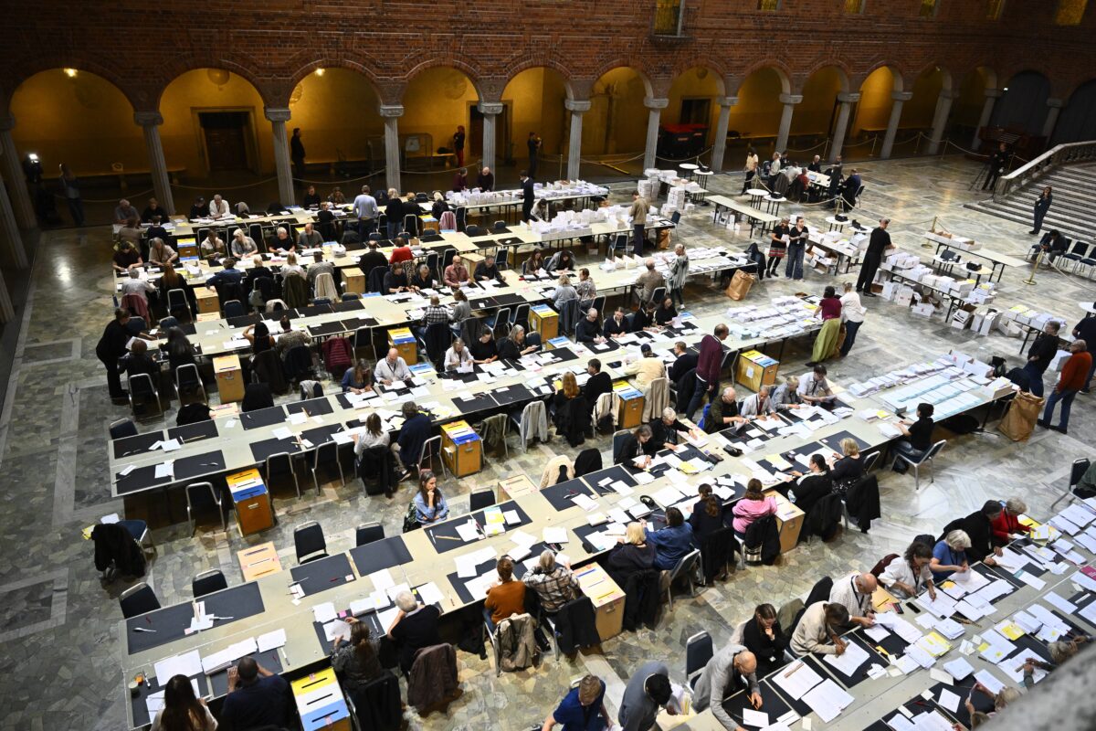 Sweden’s count ends: center-left wins by a narrow majority Sweden’s count ends: center-left wins by a narrow majority