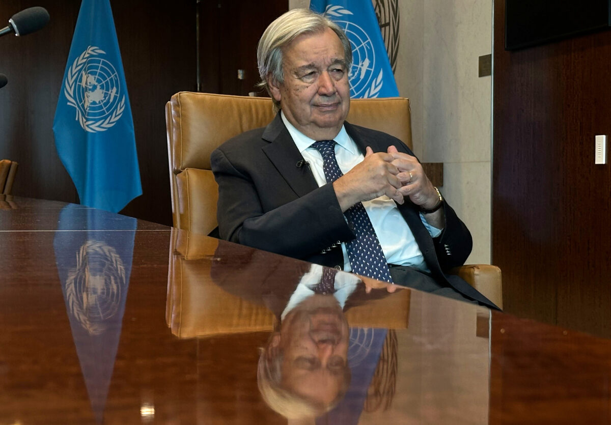 AI, Guterres: “A universal problem; we need to create a multilateral mechanism to tackle the risks”