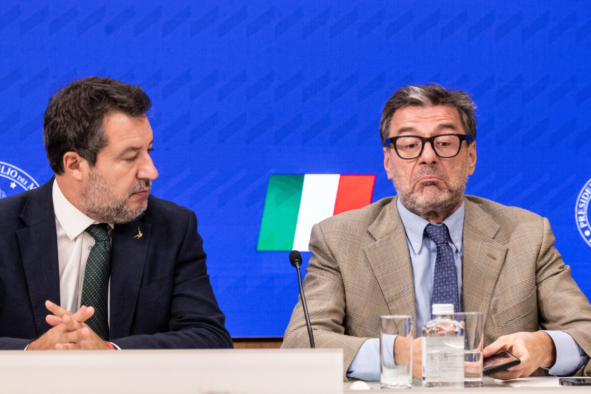 Istat, Salvini: “It’s surreal that Italy should have to rely on 0.1 per cent to invest in the future”