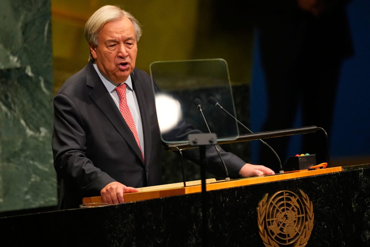 Guterres: “Fighting Must Cease; We Must Make the Most of This Week”