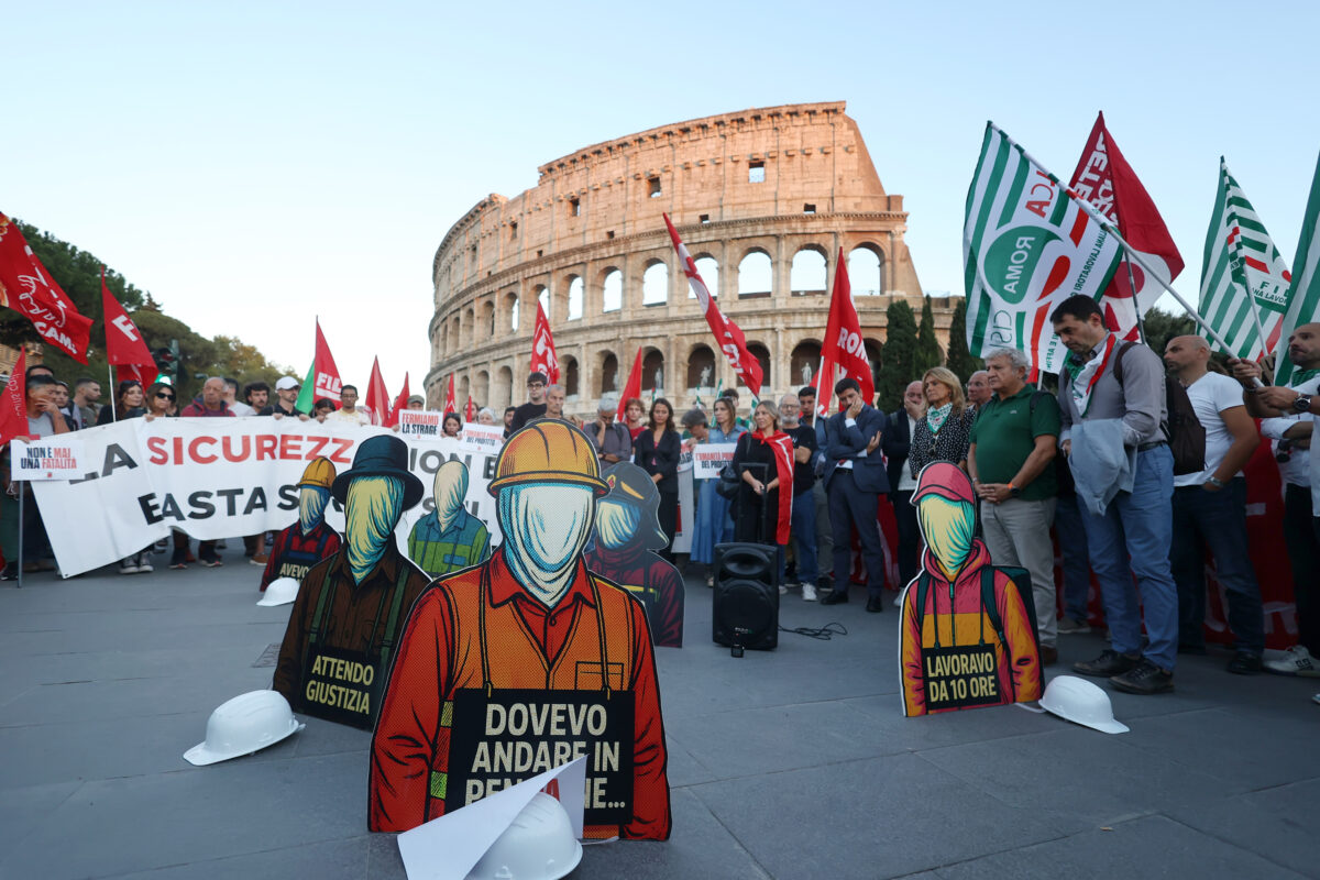 Workplace accidents, worker death: Colosseum closure extended until tomorrow